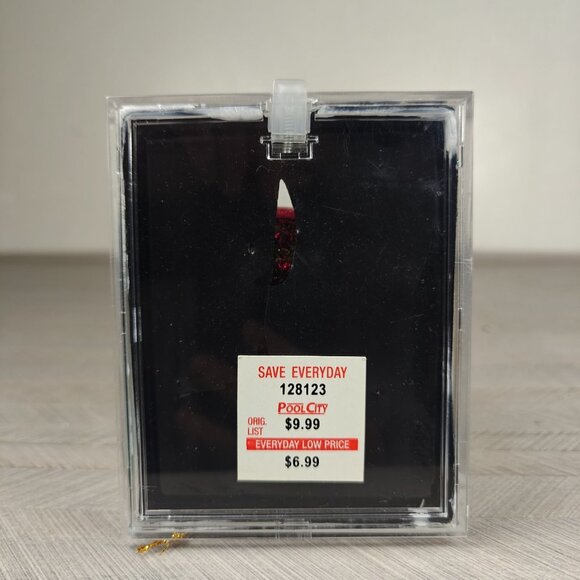 Vintage Hand Blown Glass Christmas Train Ornament With Santa - Picture 2 of 7